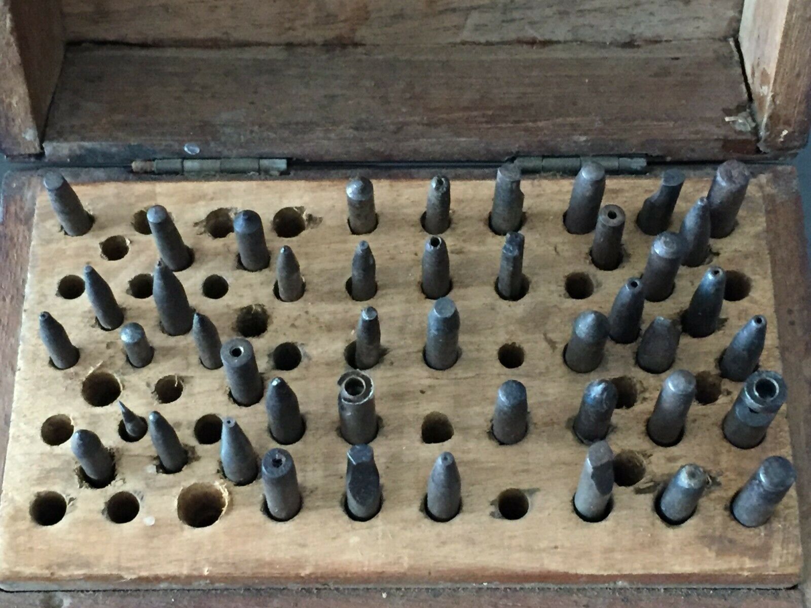 Antique watchmaker’s staking tool set 45 stakes - Fresh Stock Dated October 2025