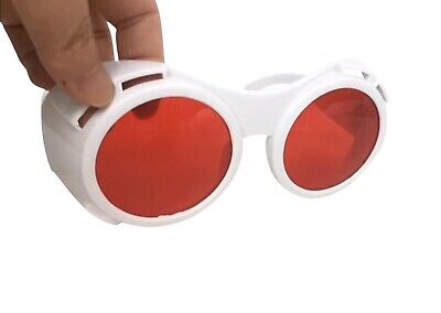 Television Room Glasses Willy Wonka Charlie Movie White Goggles Sunglasses TV - Fresh Stock Dated October 2025
