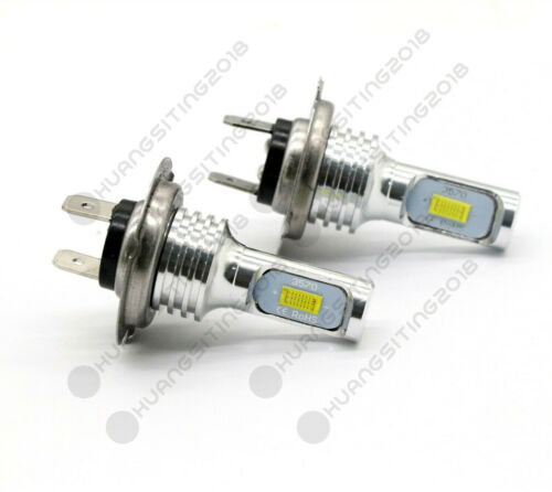 H7 LED Headlight Bulb 6000K White 100W BY For Honda CBR1000RR CBR600RR 2003-2016 - Fresh Stock Dated October 2025
