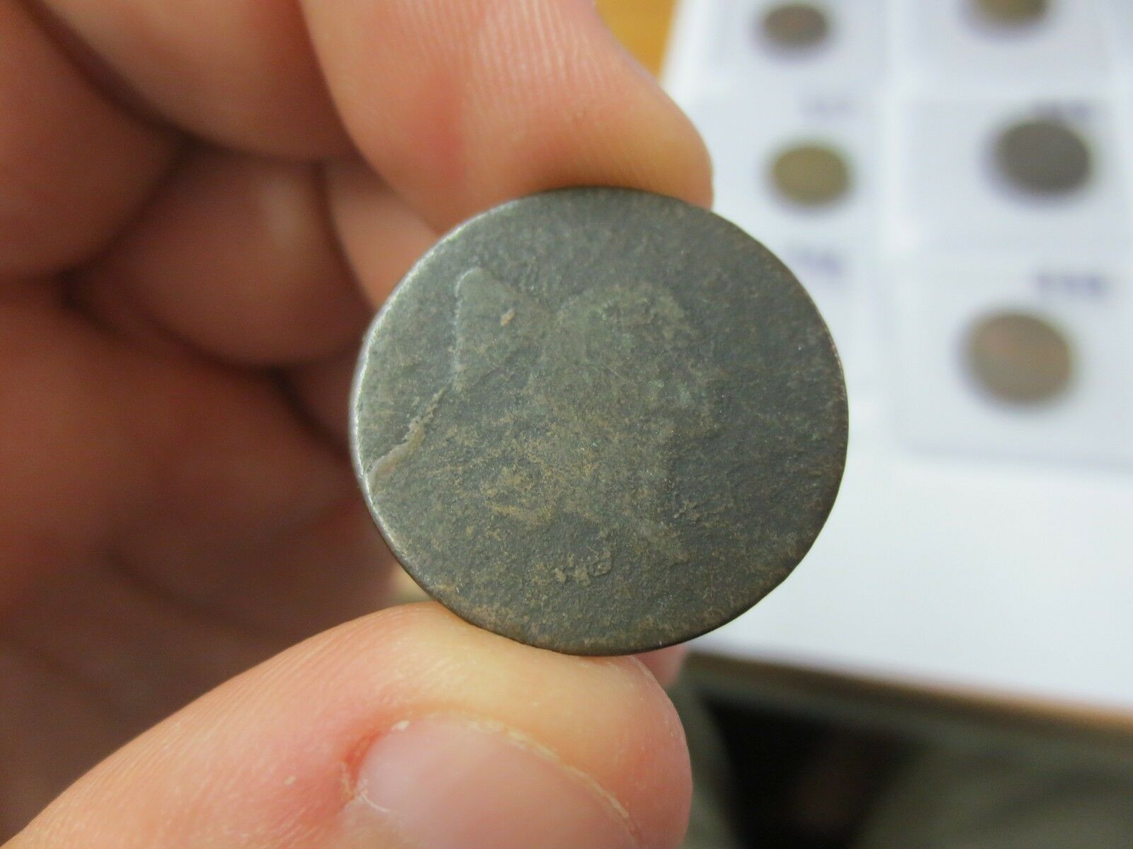 1797 U.S. Half Cent Plain Edge AG (932) - Fresh Stock Dated October 2025