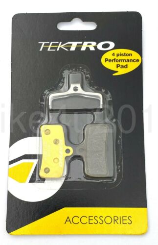 Tektro ORION HD-M745/DORADO 4P HD-E725 Metal Ceramic Bike Disc Brake Pad 1Pair - Fresh Stock Dated October 2025