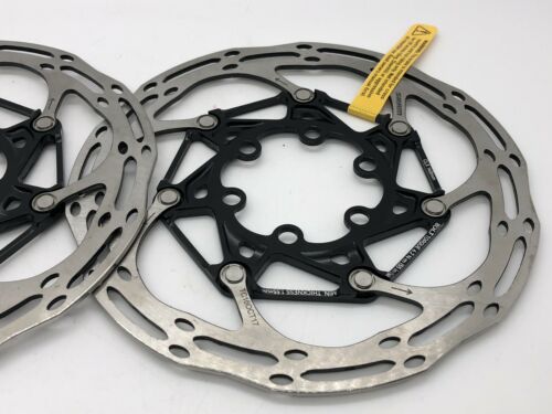 PAIR of SRAM Centerline X Disc Brake Rotors 140mm 6-Bolt NEW BIKE TAKE-OFF - Fresh Stock Dated October 2025