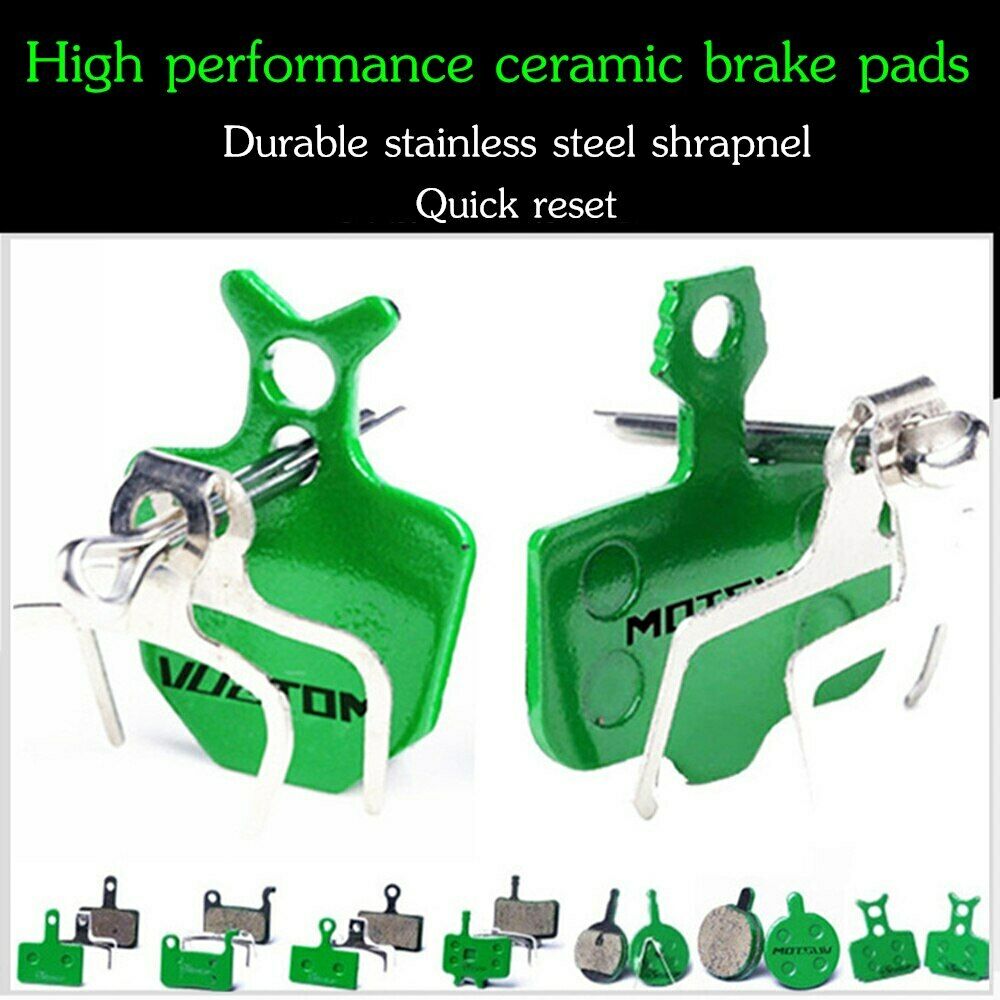 2 Pairs ceramics Bicycle Disc Brake Pads Mountain Bike Hydraulic Disc Brake Pads - Fresh Stock Dated October 2025