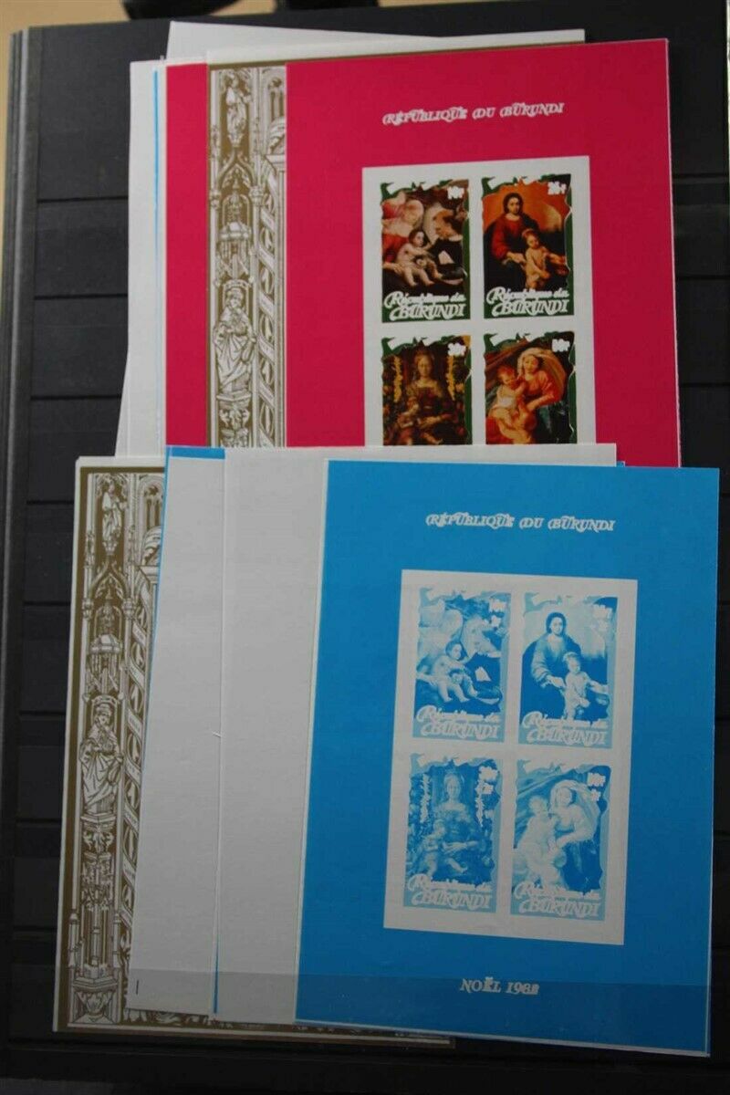 BURUNDI Stock of PROOFS Ex-Archive w/ Butterflies Stamp Collection - Fresh Stock Dated October 2025