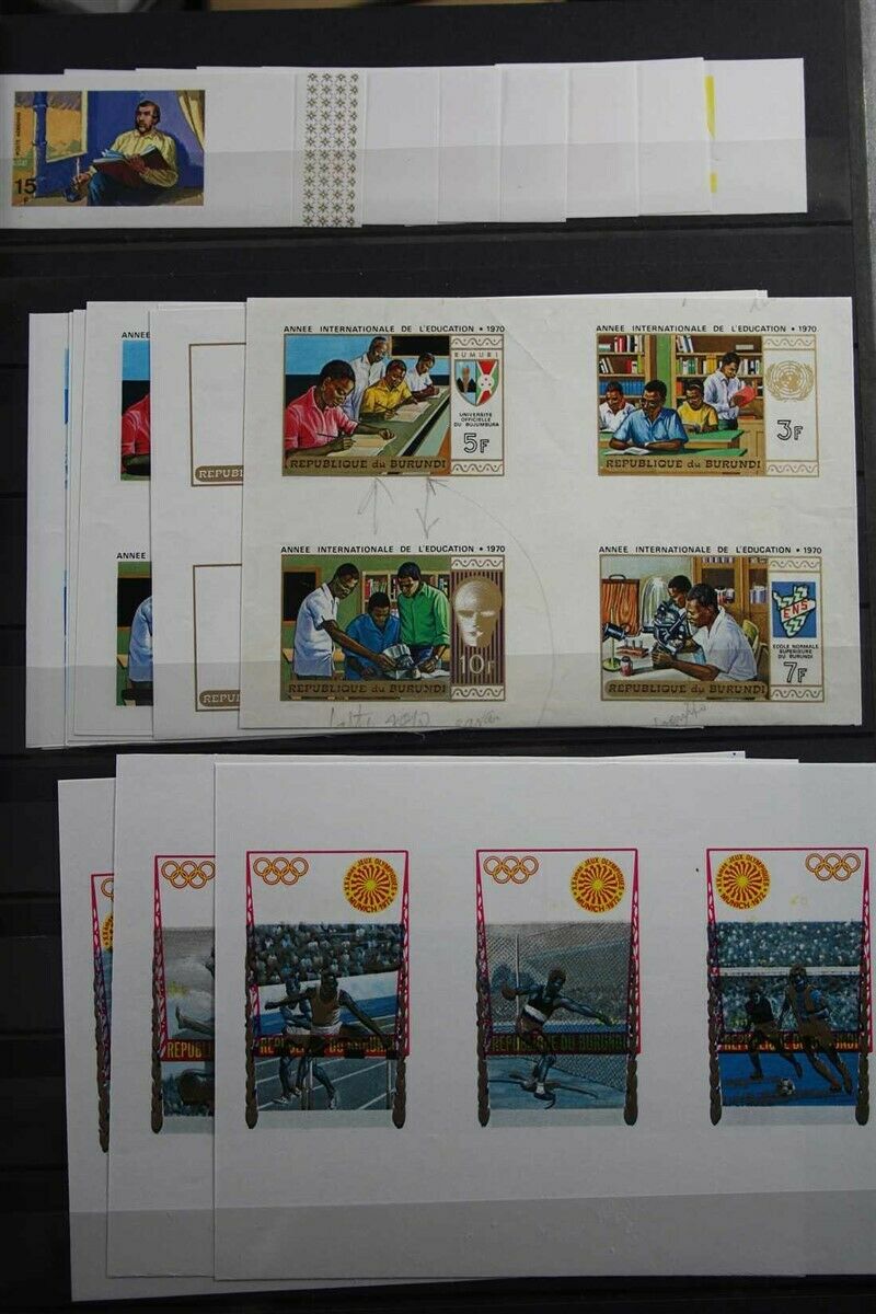 BURUNDI Stock of PROOFS Ex-Archive w/ Butterflies Stamp Collection - Fresh Stock Dated October 2025