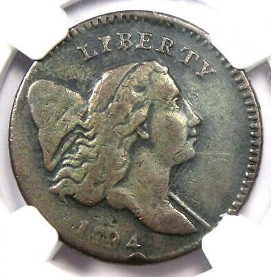 1794 Liberty Cap Flowing Hair Half Cent 1/2C Coin (C-3A R5 Variety) - NGC VF20 - Fresh Stock Dated October 2025