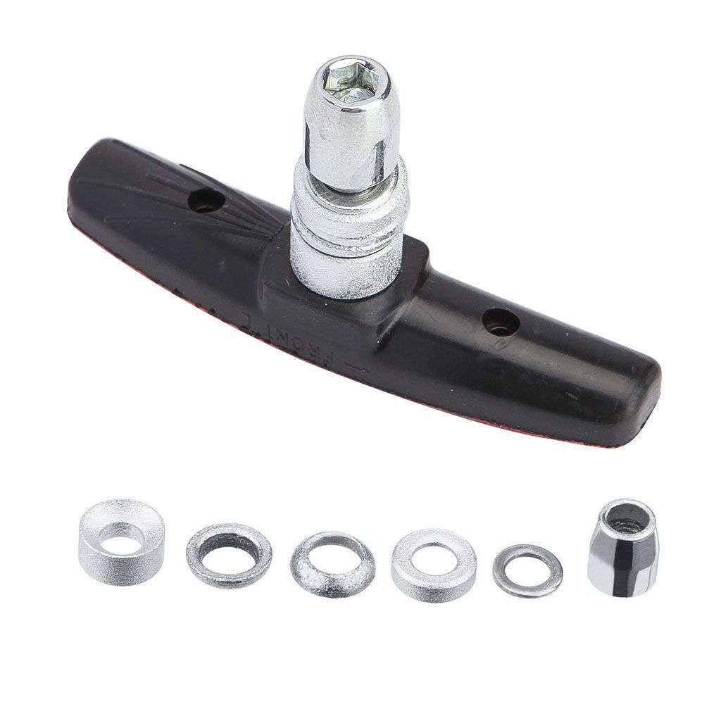 2/4pcs Mountain Bike BMX V Brake Blocks Bicycle Break Pad Shoes 3 Color Optional - Fresh Stock Dated October 2025