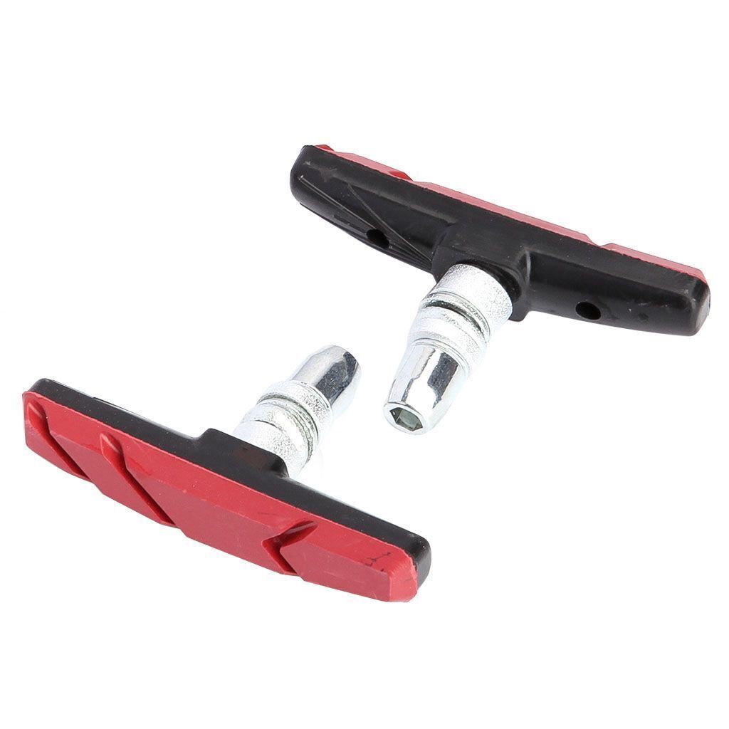 2/4pcs Mountain Bike BMX V Brake Blocks Bicycle Break Pad Shoes 3 Color Optional - Fresh Stock Dated October 2025
