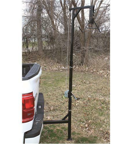 HME Products Truck Hitch Game Hoist - Complete Kit (Includes Winch/Gambrel) New - Fresh Stock Dated October 2025