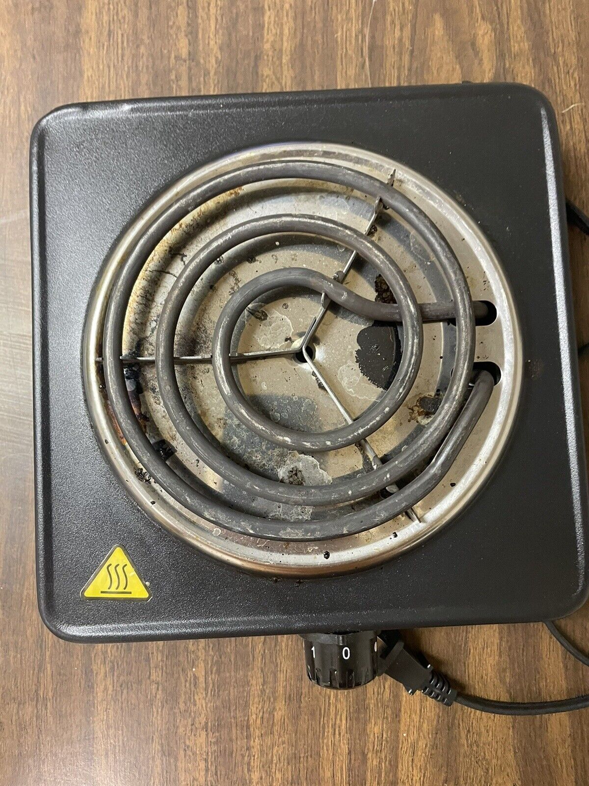 Portable Electric Single Burner Stove Hot Plate 1000W - Used But Works Great - Fresh Stock Dated October 2025