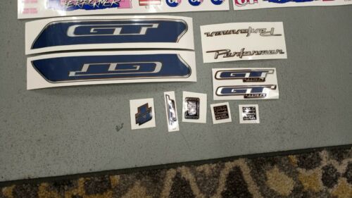 GT Performer Decal set Pro Freestyle Tour Dyno Haro Hutch Redline Mongoose - Fresh Stock Dated October 2025