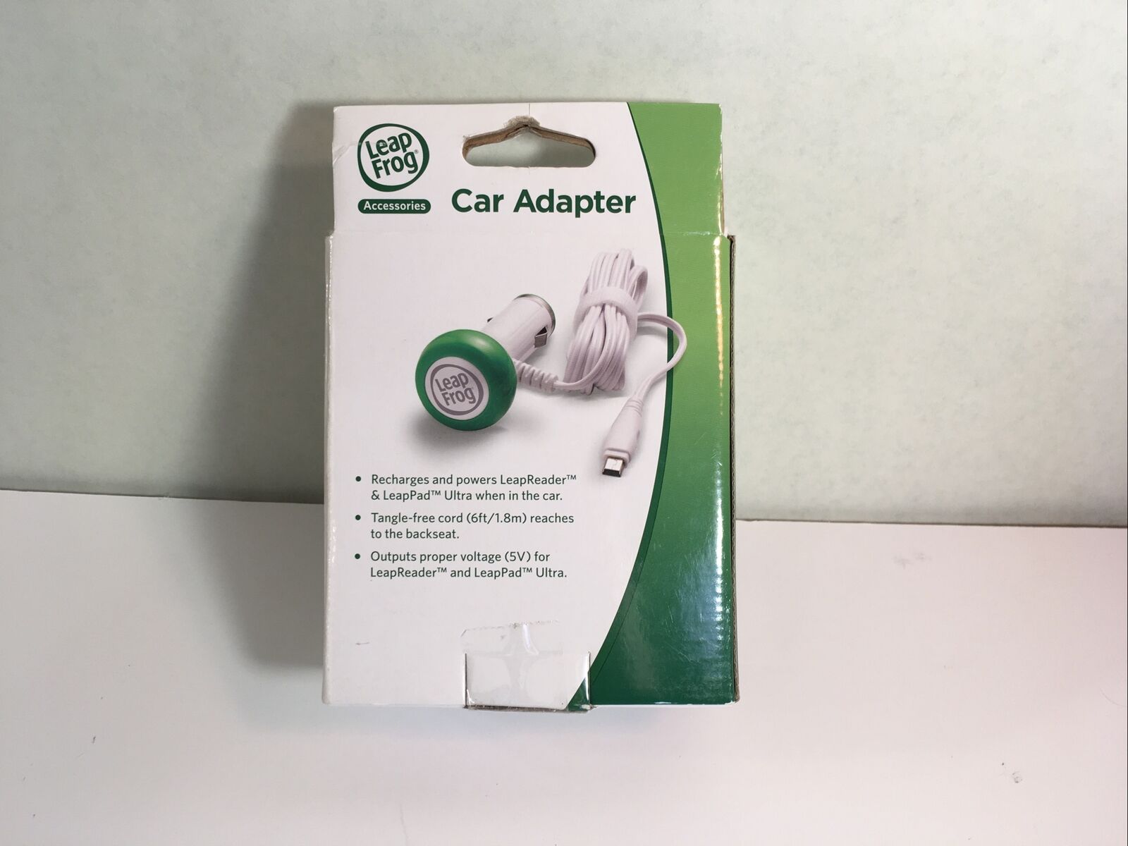 LEAP FROG Car Adapter Works with LeapPad Ultra LeapReader New Genuine in Box - Fresh Stock Dated October 2025