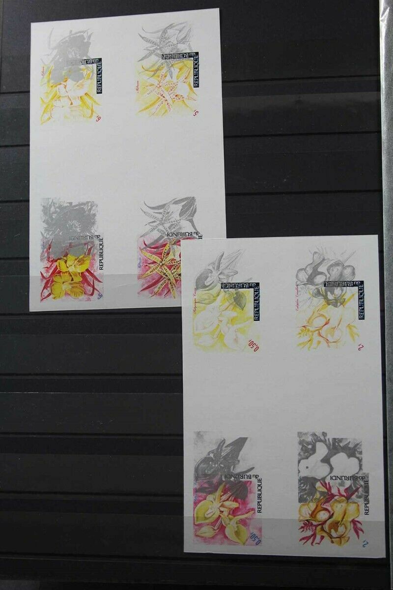 BURUNDI Stock of PROOFS Ex-Archive w/ Butterflies Stamp Collection - Fresh Stock Dated October 2025