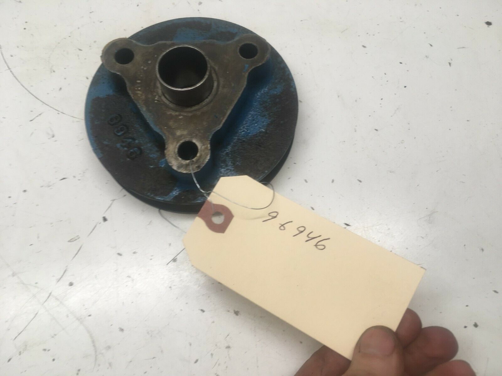 S4  PCM Crusader GM Crankshaft Pulley 96946  97582.  Sea water pump crank pulley - Fresh Stock Dated October 2025