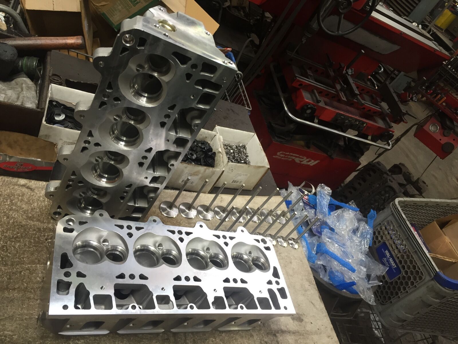Chevrolet LS7 LS3 291cc 69cc New Assembled Aluminum Cylinder Heads Pro Header - Fresh Stock Dated October 2025
