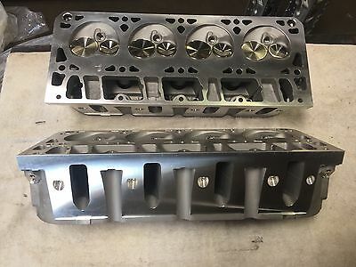 2 Chevy LS1 LS2 LS6 210cc 64cc 2 Aluminum Cylinder Heads Pro Header Qual cast - Fresh Stock Dated October 2025