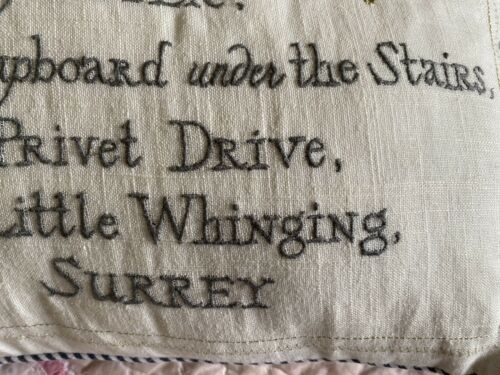 Pottery Barn Kids PB Teen Harry Potter Letter sham 12x16
