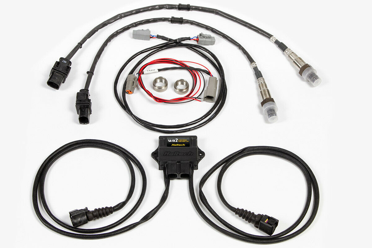 HT-159986 Haltech WB2 - Dual Channel CAN O2 Wideband Controller Kit 4ft - Fresh Stock Dated October 2025