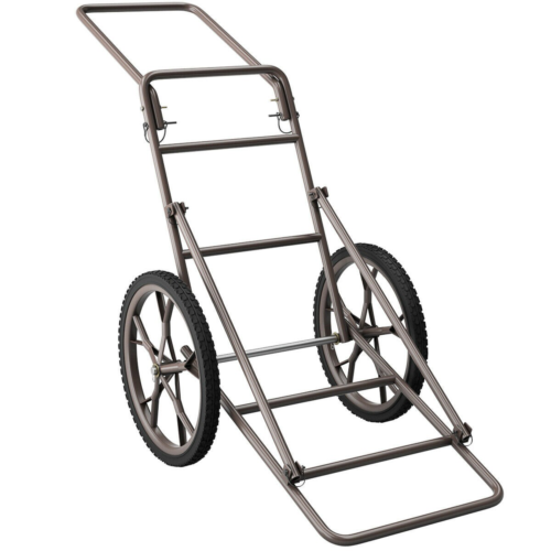 Folding Deer Cart Larger 500lb Hauler Utility Gear Dolly Cart Hunting Heavy-Duty - Fresh Stock Dated October 2025