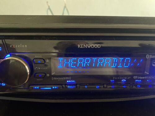 Kenwood Excelon KDC-X599 Bluetooth CD-Receiver With USB Preowned - Fresh Stock Dated October 2025