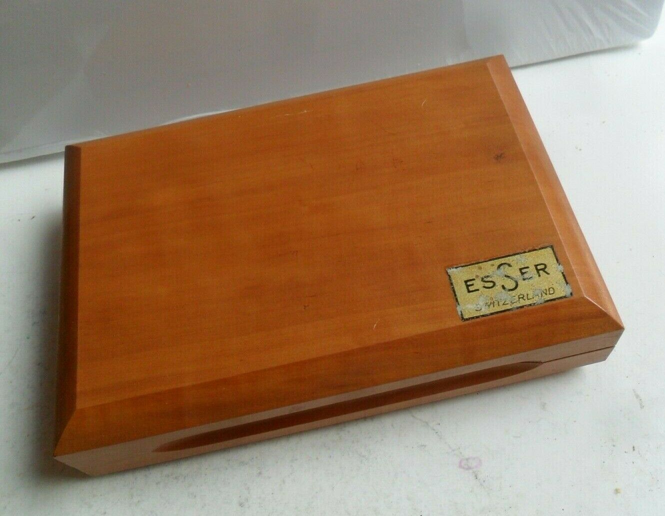 Vintage 1950's Esser Swiss Complex Watch Case Opener Tool Box Set Watchmaker - Fresh Stock Dated October 2025