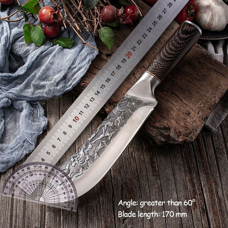 2021 Stainless Steel Chef Cleaver Boning Forging Slaughtering Bone-picking Knife - Fresh Stock Dated October 2025