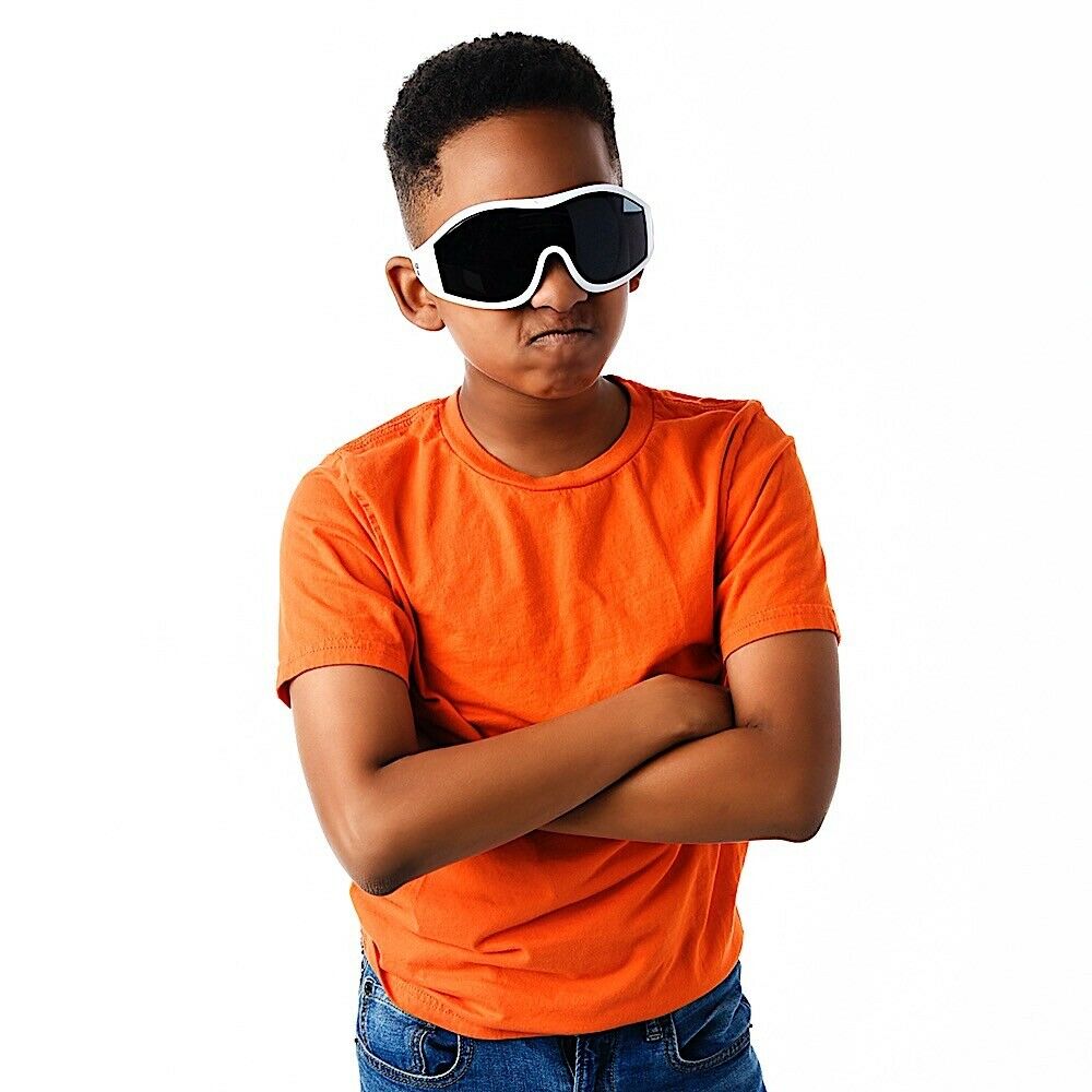 WWE Macho Man Randy Savage White Sunglasses Costume Party Shades Sun-Staches - Fresh Stock Dated October 2025