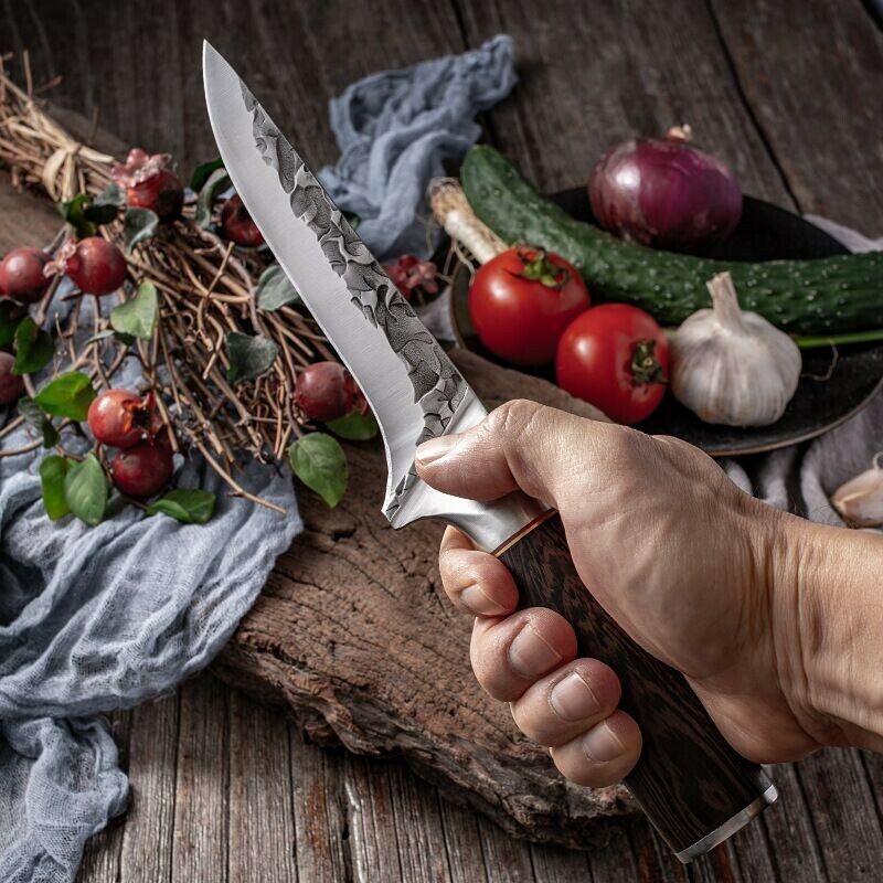 2021 Stainless Steel Chef Cleaver Boning Forging Slaughtering Bone-picking Knife - Fresh Stock Dated October 2025
