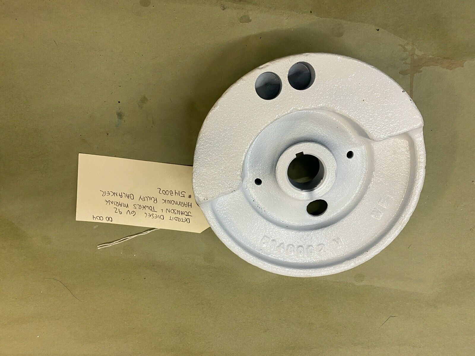 Detroit Diesel 6V92 Johnson and Towers Marine Harmonica Pulley Balancer 5148002M - Fresh Stock Dated October 2025