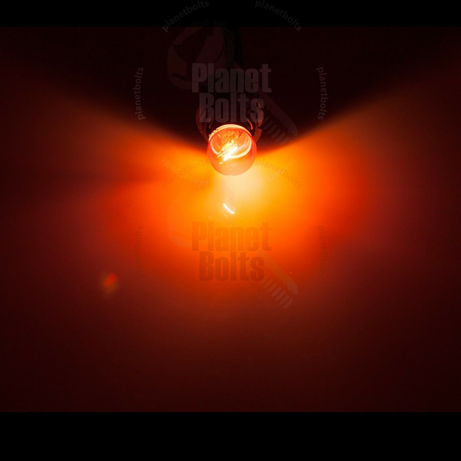 Amber 4x Light Bulb Turn Signal Blinker Dual Filament Glass 1157 BAY 15D 21W 5W - Fresh Stock Dated October 2025