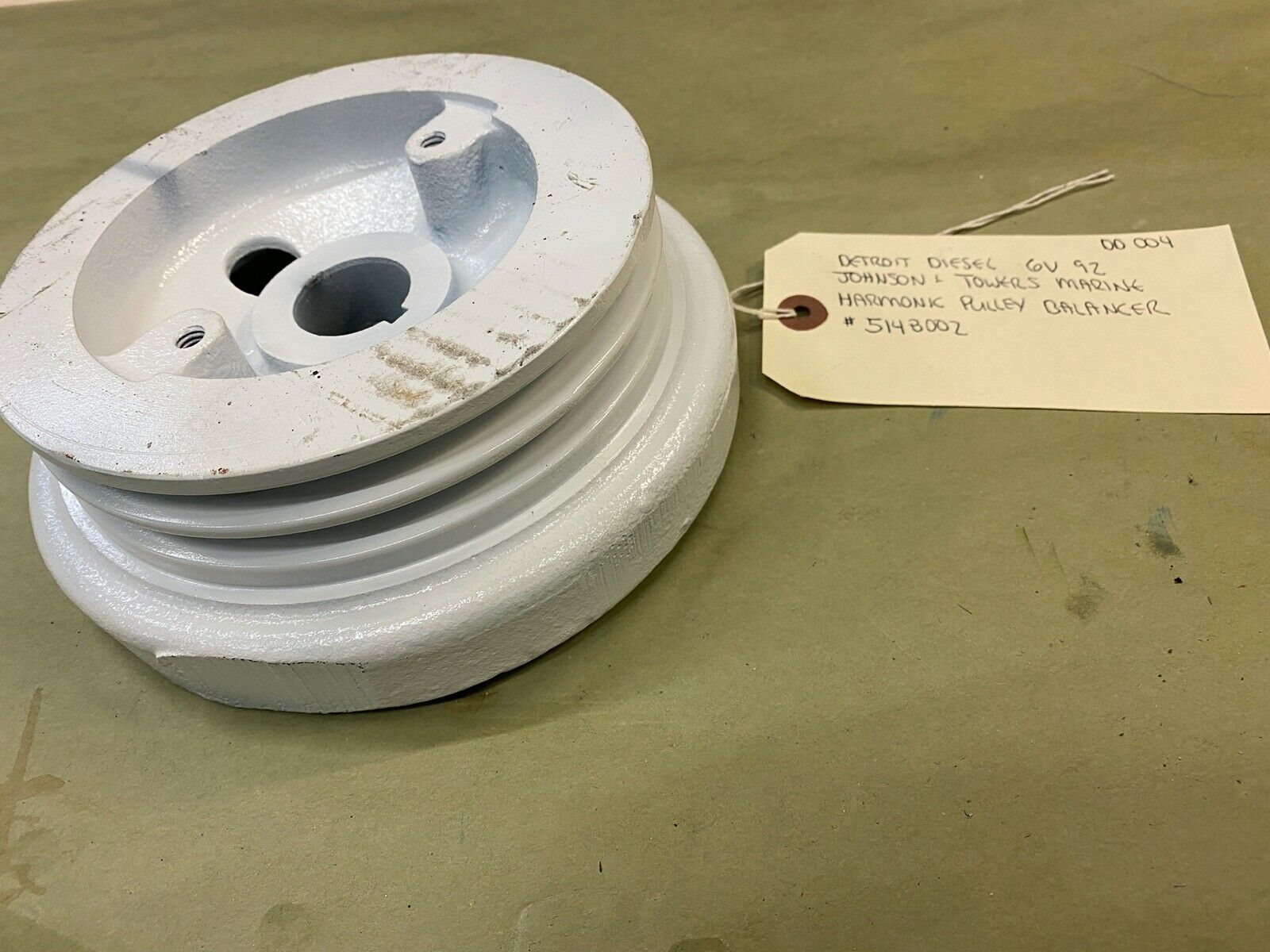 Detroit Diesel 6V92 Johnson and Towers Marine Harmonica Pulley Balancer 5148002M - Fresh Stock Dated October 2025