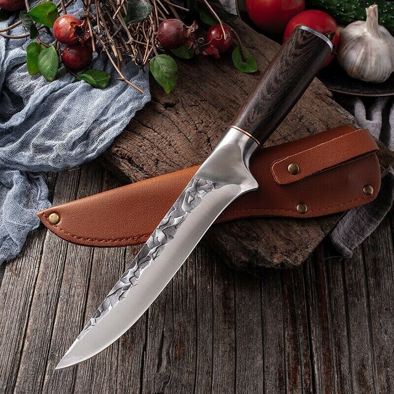2021 Stainless Steel Chef Cleaver Boning Forging Slaughtering Bone-picking Knife - Fresh Stock Dated October 2025