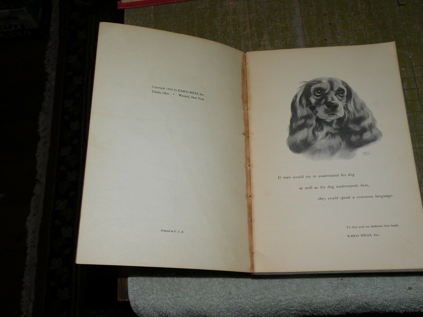 Dog Owners Guide by Kasco Mills 1950 - Fresh Stock Dated October 2025