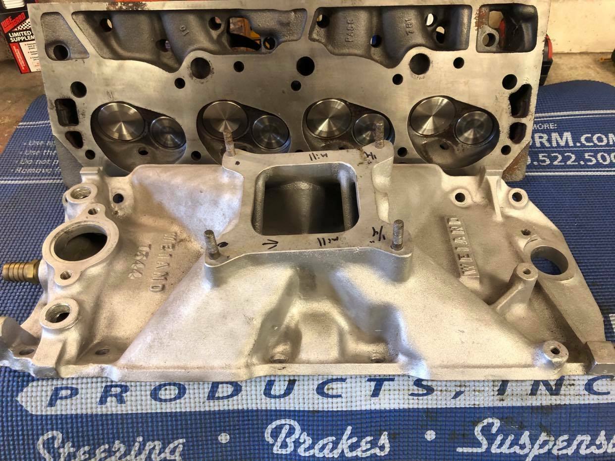 Big Block Chevy BBC 781 heads and Weiand 7544 intake - Fresh Stock Dated October 2025