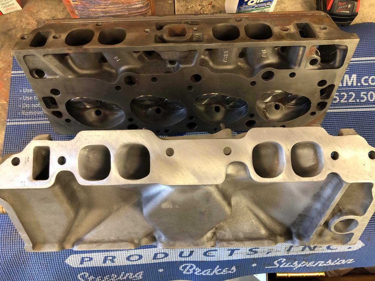 Big Block Chevy BBC 781 heads and Weiand 7544 intake - Fresh Stock Dated October 2025