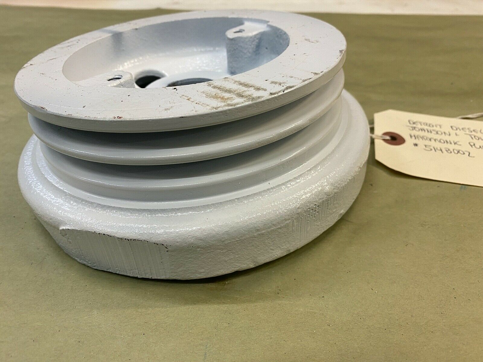 Detroit Diesel 6V92 Johnson and Towers Marine Harmonica Pulley Balancer 5148002M - Fresh Stock Dated October 2025