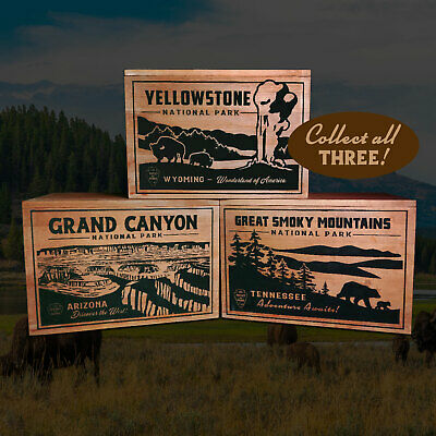 Better Wood Products Protect the Parks Fatwood Firestarter Crate, Yellowstone - Fresh Stock Dated October 2025