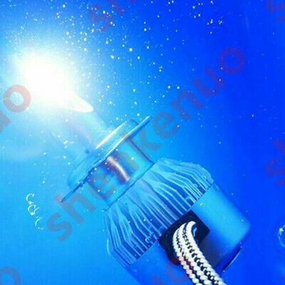 Ice Blue H7 LED Headlight Bulb C6 For Yamaha YZF R6 2003-2014 YZF R6S 2006-2009 - Fresh Stock Dated October 2025