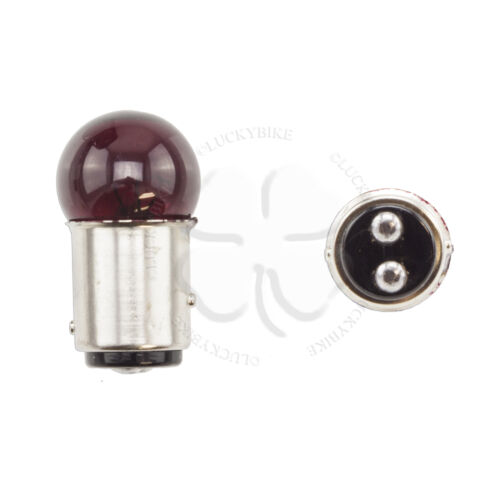 4x Light Bulb Red Turn Signal Blinker Dual Filament Lamp 1157 BAY15D 18W 5W - Fresh Stock Dated October 2025