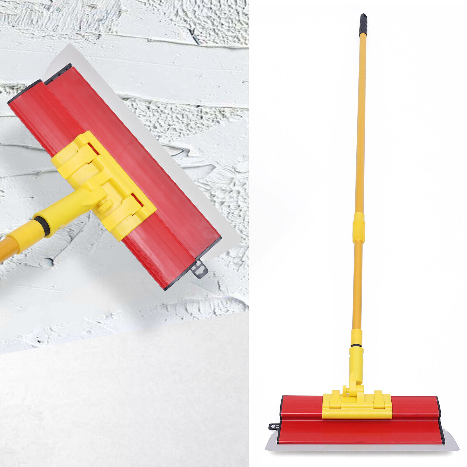 Putty Powder Leveling Scraper Plastering Putty Leveler Scraper Telescopic Rod - Fresh Stock Dated October 2025