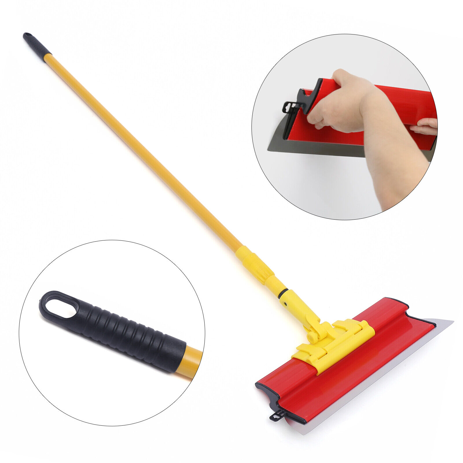 Putty Powder Leveling Scraper Plastering Putty Leveler Scraper Telescopic Rod - Fresh Stock Dated October 2025