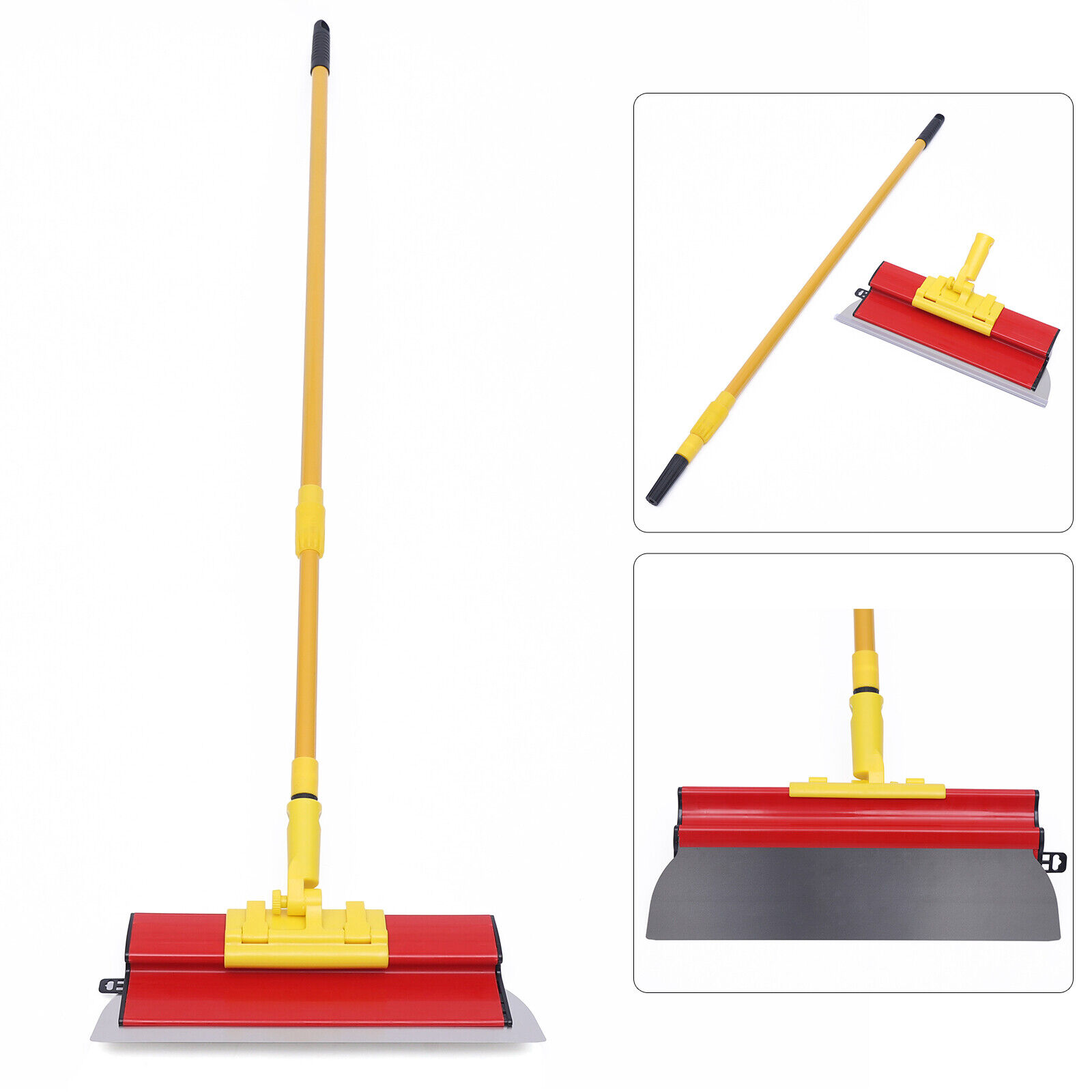 Putty Powder Leveling Scraper Plastering Putty Leveler Scraper Telescopic Rod - Fresh Stock Dated October 2025