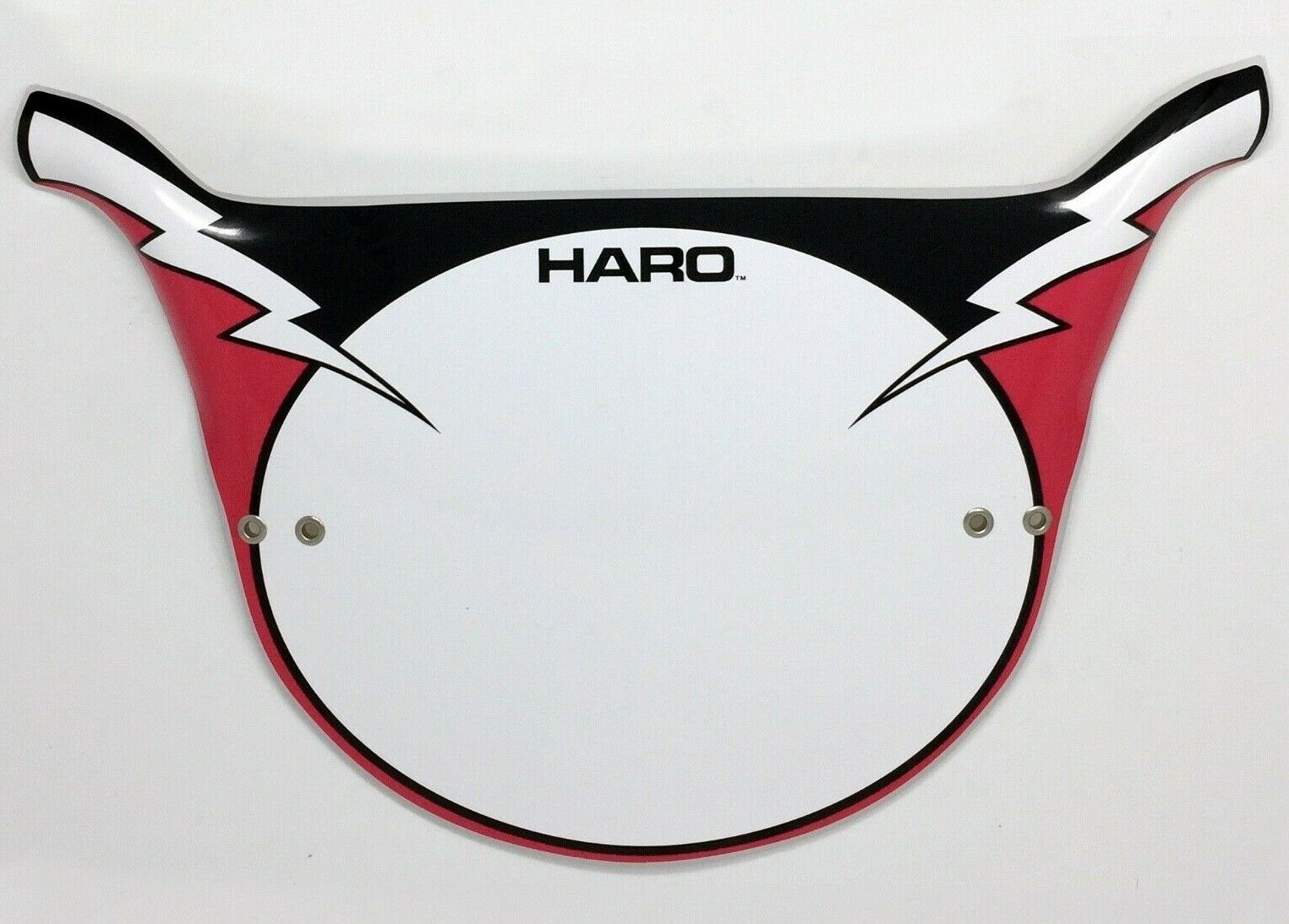 Haro Style Pro Plate. Lightning Bolt BMX Number Plates - Fresh Stock Dated October 2025