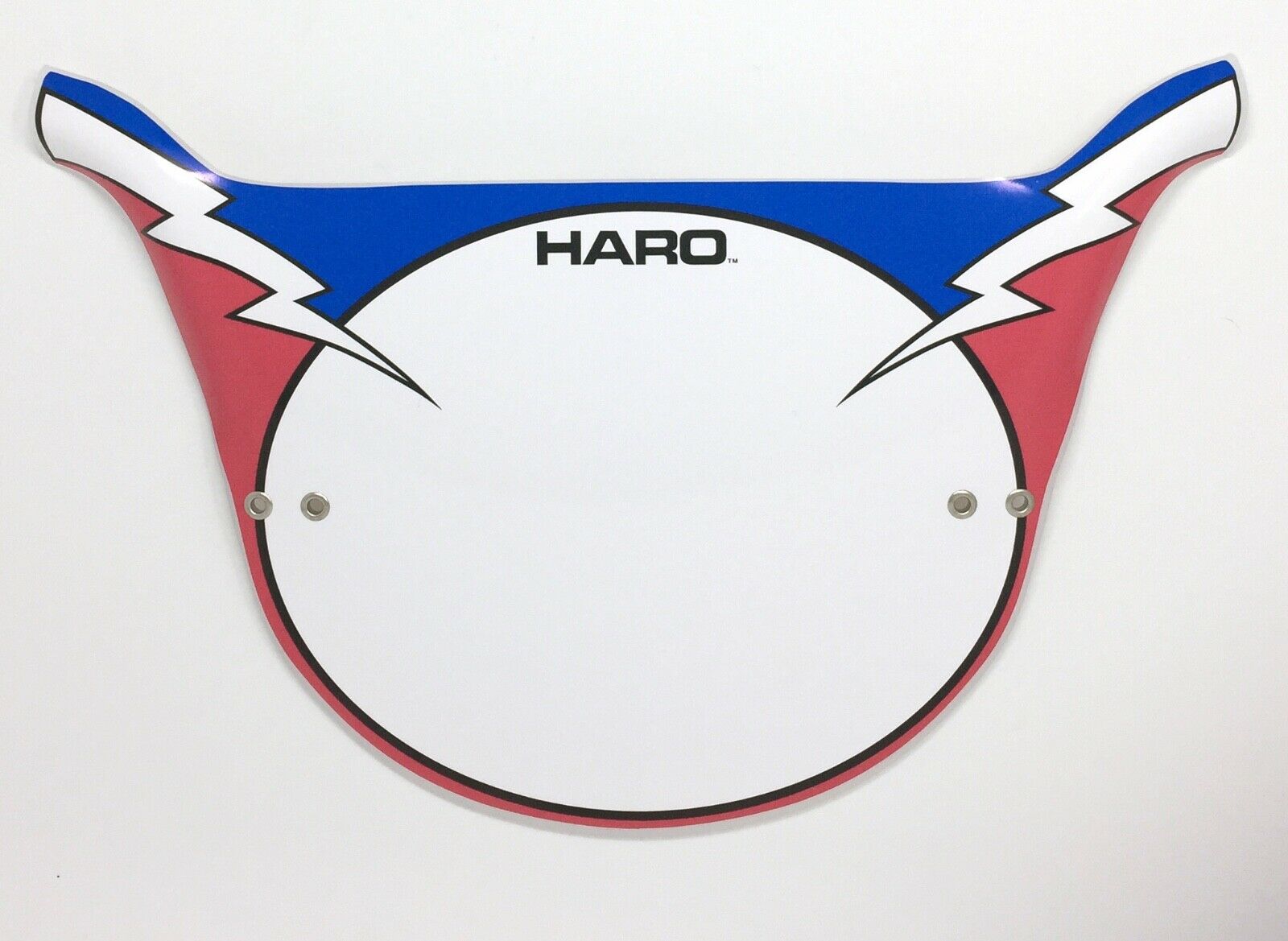 Haro Style Pro Plate. Lightning Bolt BMX Number Plates - Fresh Stock Dated October 2025