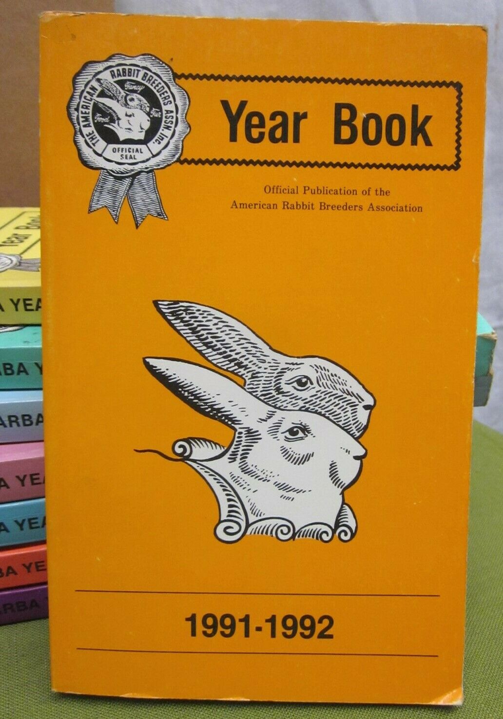 ARBA YEARBOOK Rabbit & Cavy Breeding pet owners 1988-1999 annual books - Fresh Stock Dated October 2025