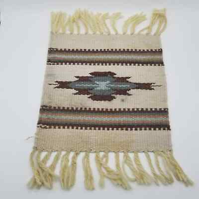 Vintage Wool Saddle Blanket Native American  Aztec Equestrian Horse - Fresh Stock Dated October 2025