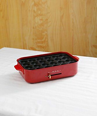 BRUNO compact hot plate BOE021-RD Japan Domestic AC:100 - Fresh Stock Dated October 2025