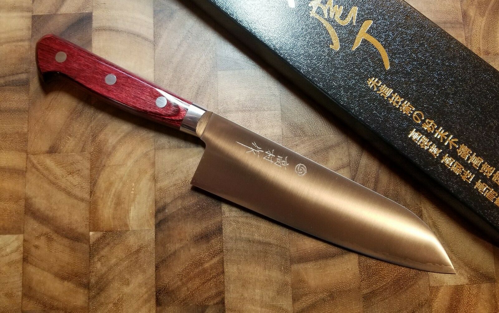 Takamura Migaki 170mm Japanese Santoku Knife - R2 Powdered Steel - Fresh Stock Dated October 2025
