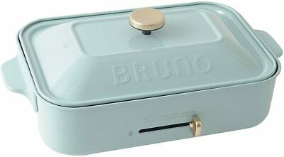 Bruno Compact Hot Plate BOE021-BGY (Blue Gray) 5 plates set Japan Domestic New - Fresh Stock Dated October 2025