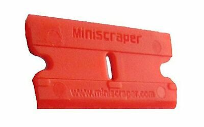 Plastic Razor Scraper Blades Double Edged (1 Pack) 1 Pack - Fresh Stock Dated October 2025